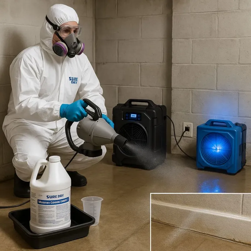 Sanitization and Odor Removal process in Tyler County, WV