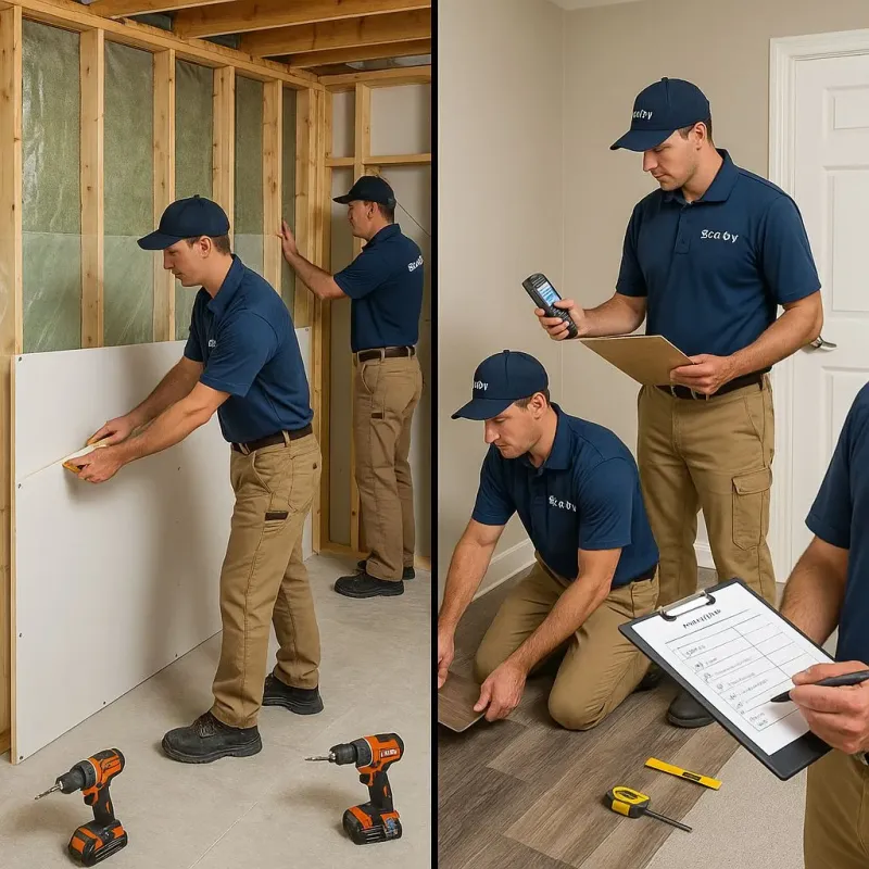 Repairs and Reconstruction process in Tyler County, WV